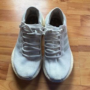 Adidas White Pureboosts